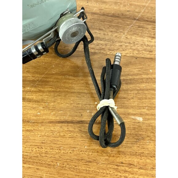 Vietnam War Type US Air Force Navy Pilot Crew Headset & Mic MX-2508/AIC 1980 - Picture 12 of 14